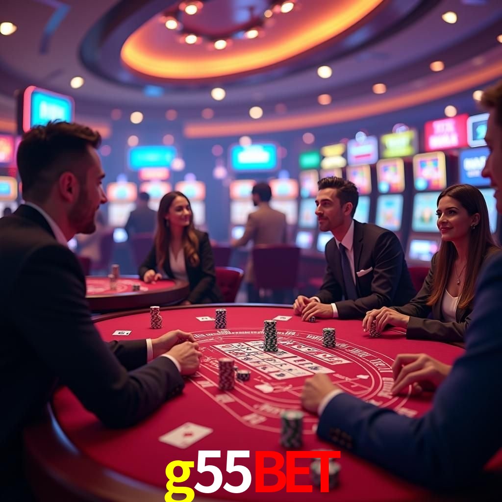 Mesa de Blackjack g55bet
